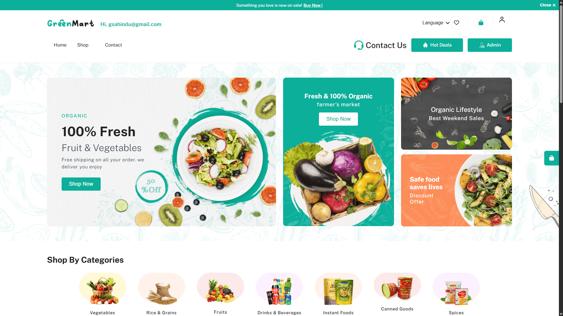 GreenMart screenshot 2